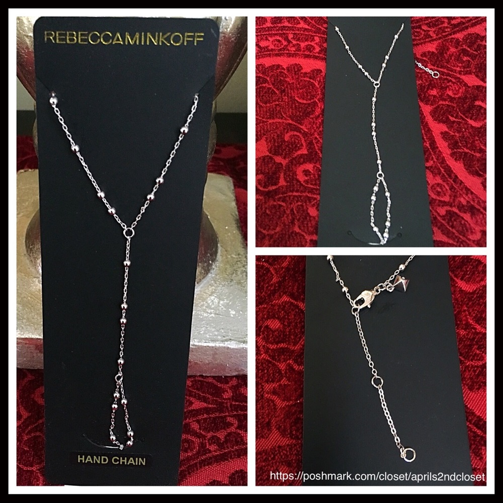 REBECCA MINKOFF BRACELET CHAIN RING - Picture 2 of 5